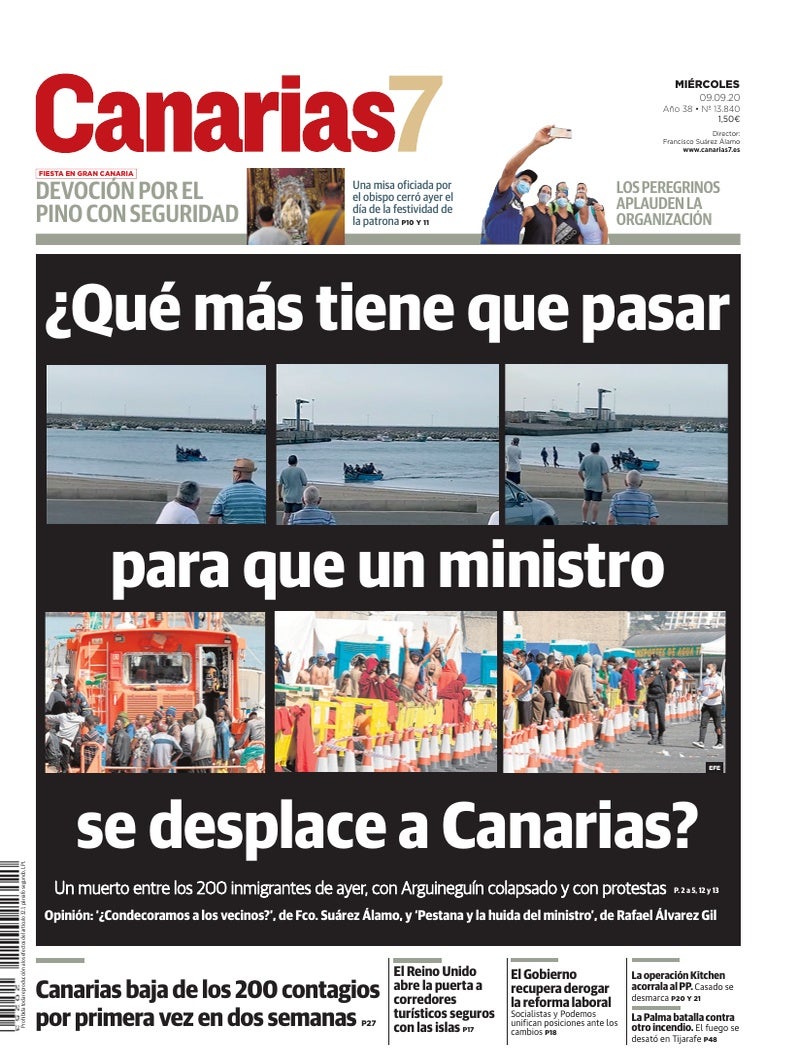 Portada Canarias7 09-09-2020