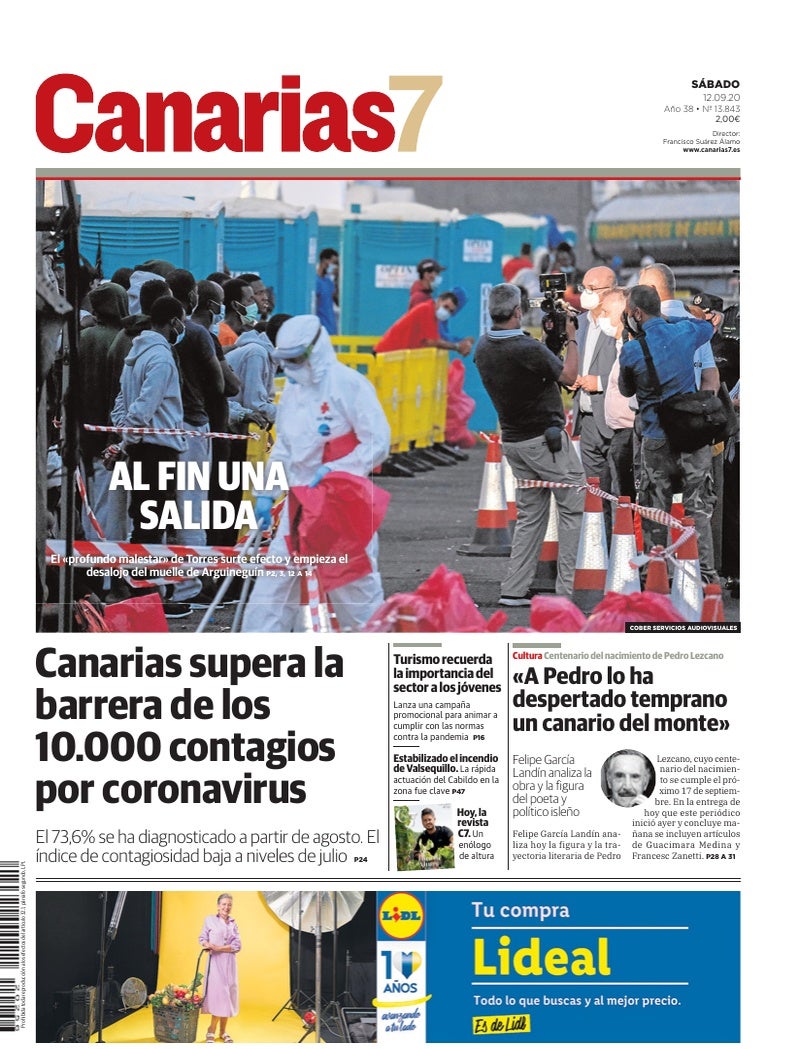 Portada Canarias7 12-09-2020