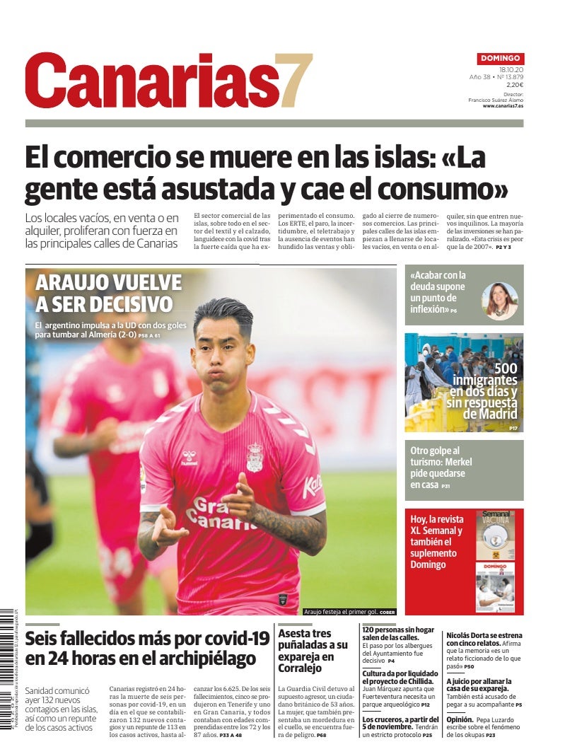 Portada Canarias7 18-10-2020