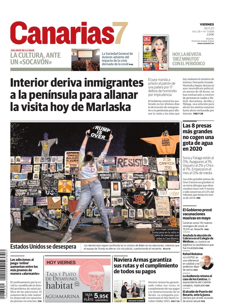 Portada Canarias7 06-11-2020