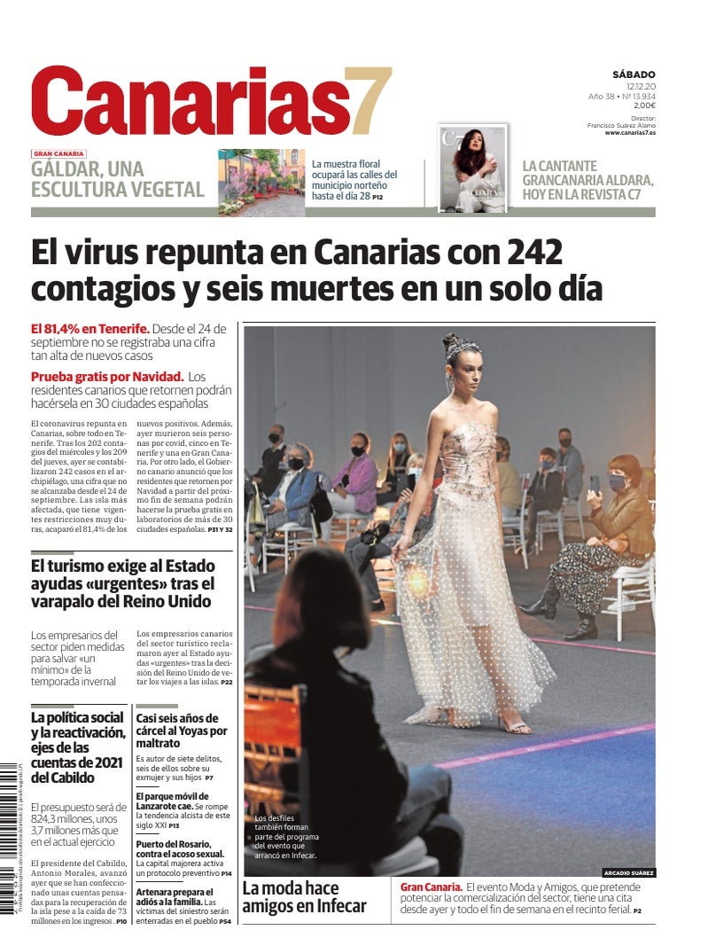 Portada Canarias7 12-12-2020