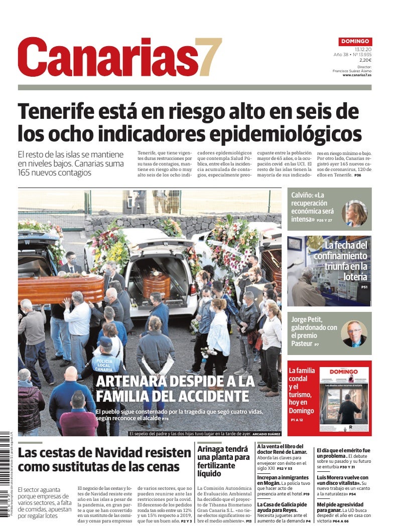 Portada Canarias7 13-12-2020
