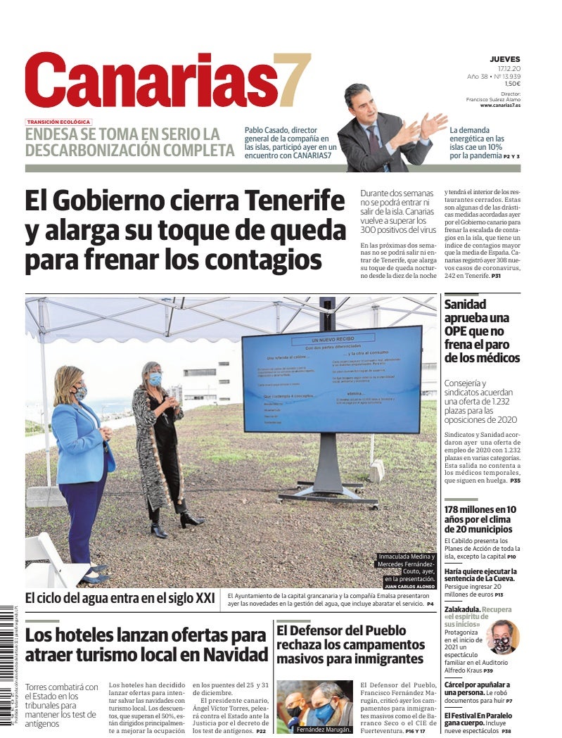 Portada Canarias7 17-12-2020