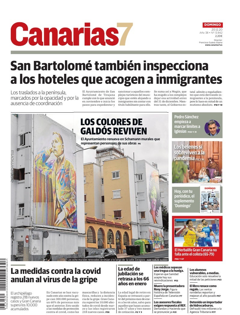 Portada Canarias7 20-12-2020