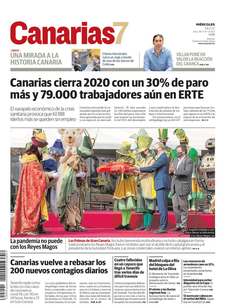 Portada Canarias7 06-01-2021