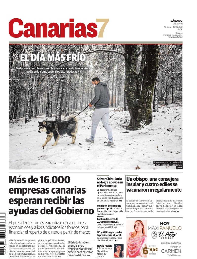 Portada Canarias7 06-02-2021