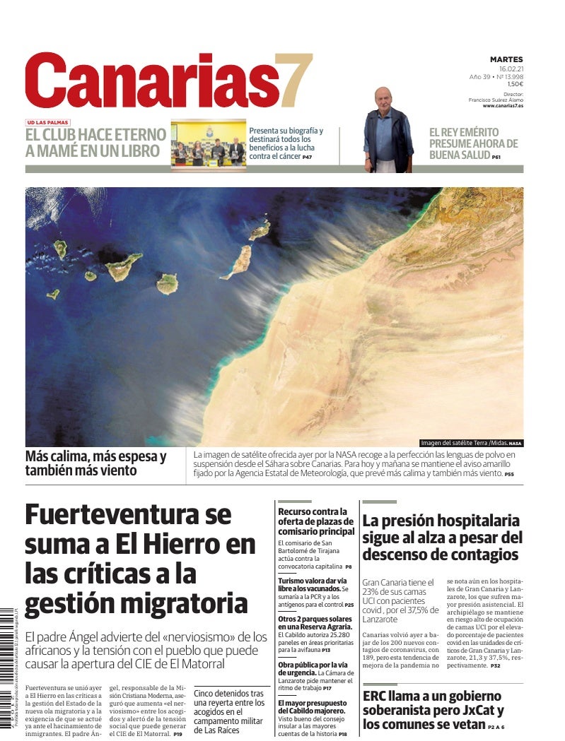 Portada Canarias7 16-02-2021