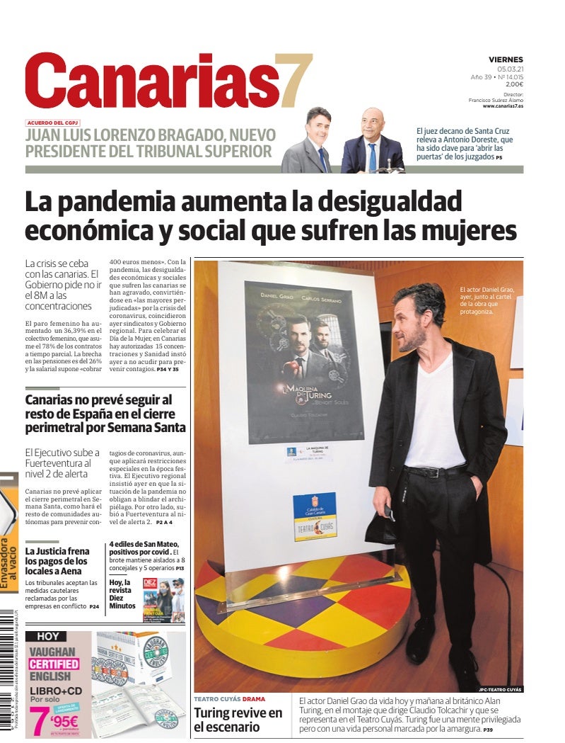 Portada Canarias7 05-03-2021