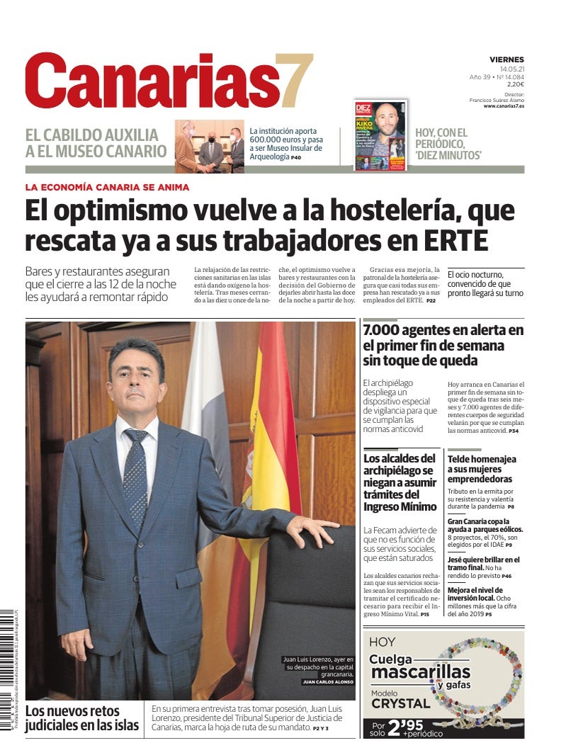 Portada Canarias7 14-05-2021
