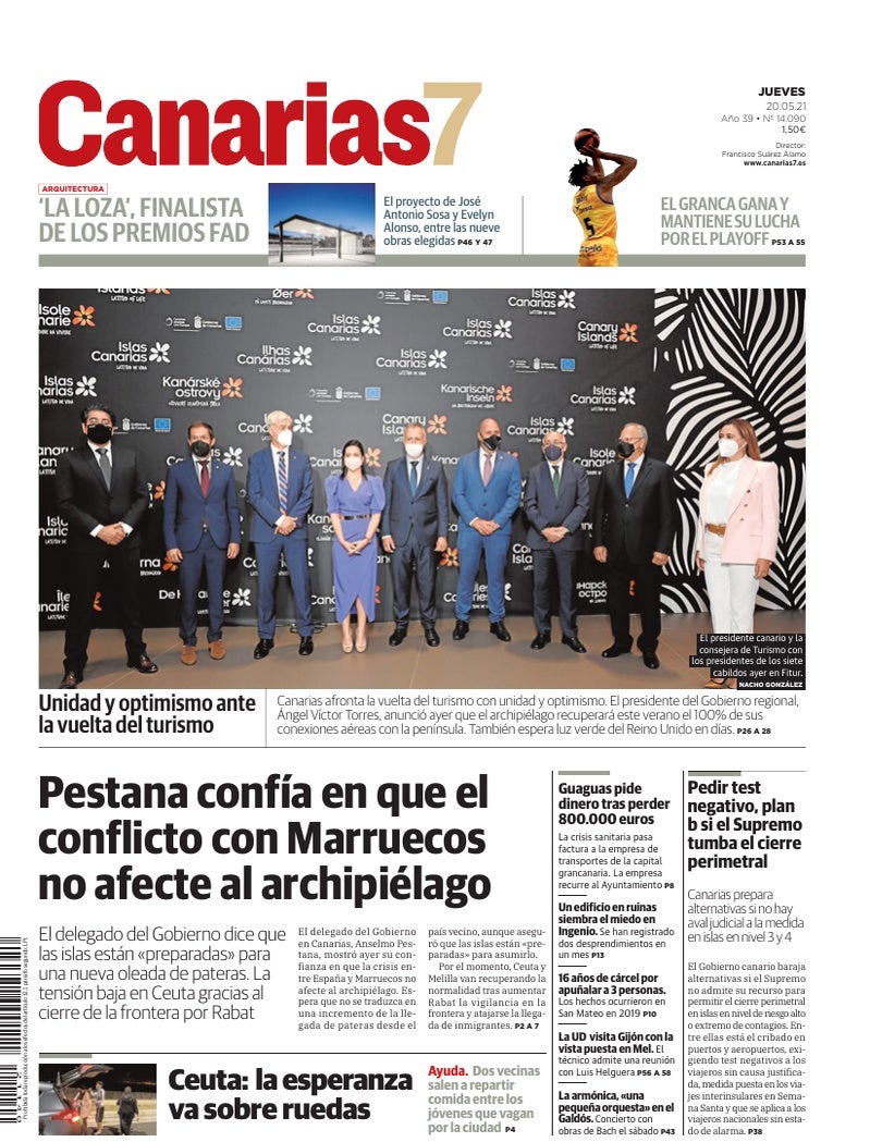 Portada Canarias7 20-05-2021