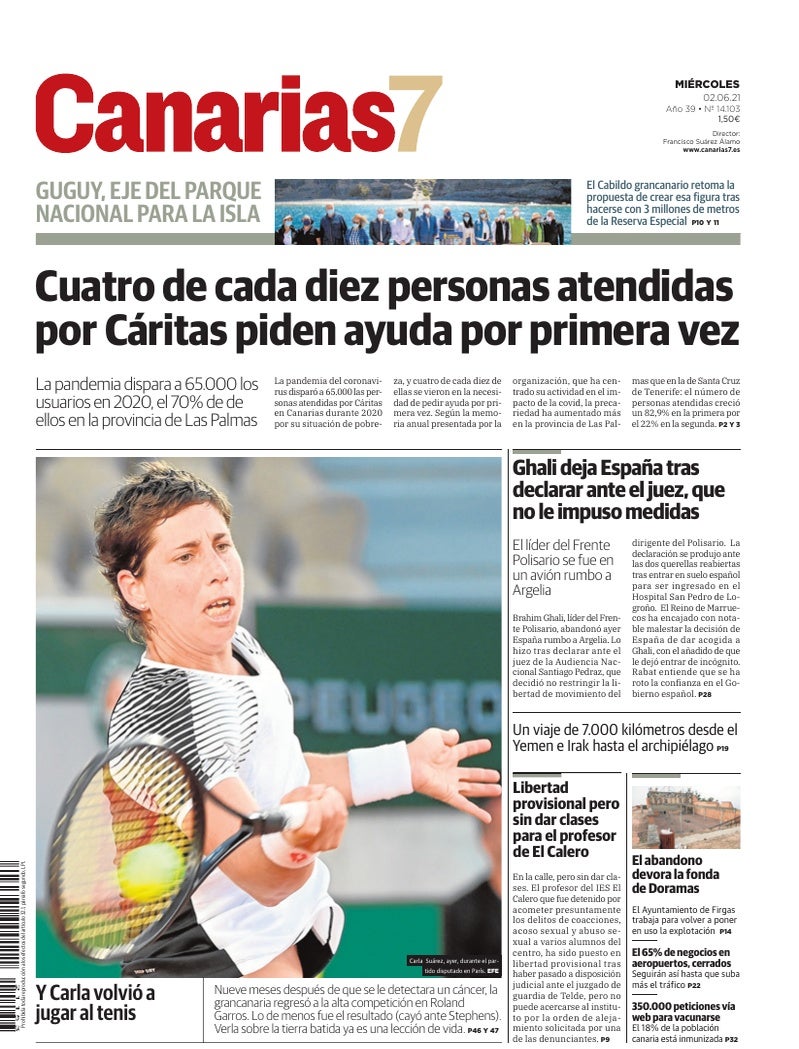 Portada Canarias7 02-06-2021