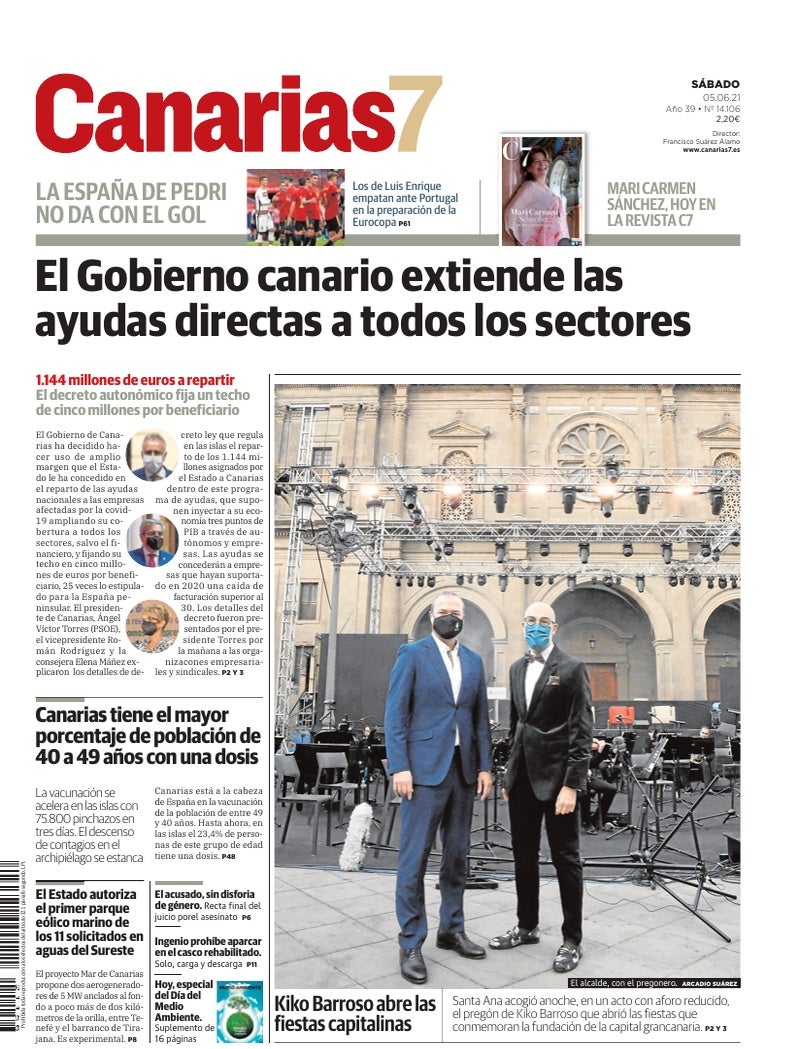 Portada Canarias7 05-06-2021