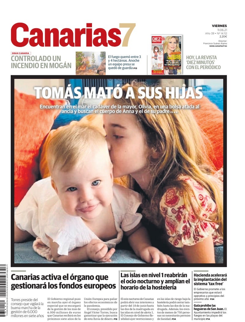 Portada Canarias7 11-06-2021