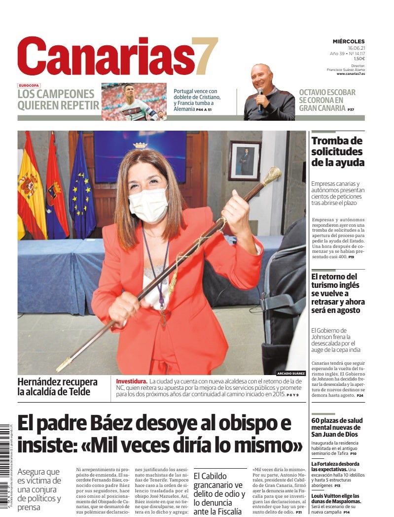 Portada Canarias7 16-06-2021