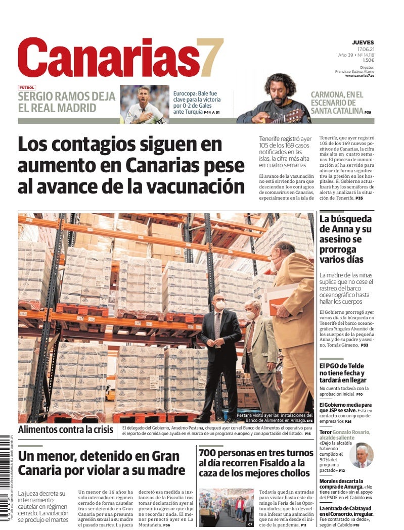 Portada Canarias7 17-06-2021