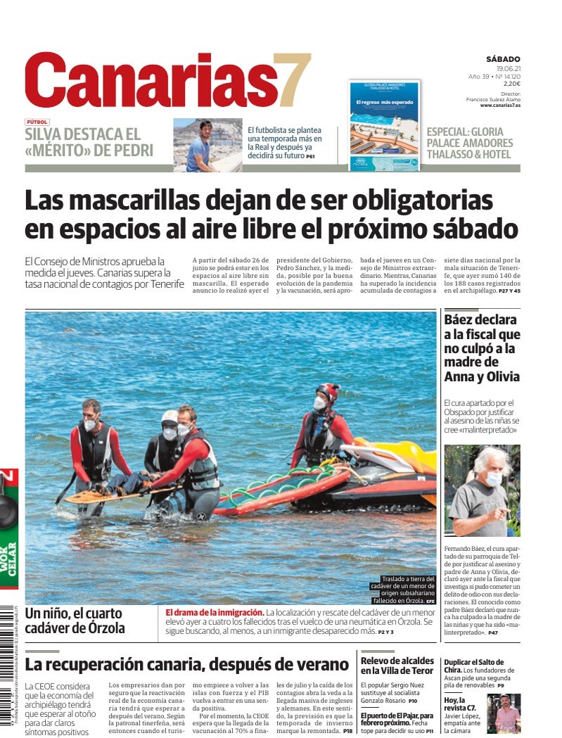 Portada Canarias7 19-06-2021