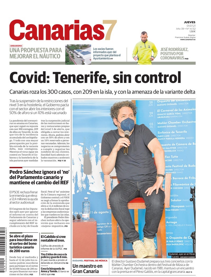 Portada Canarias7 01-07-2021