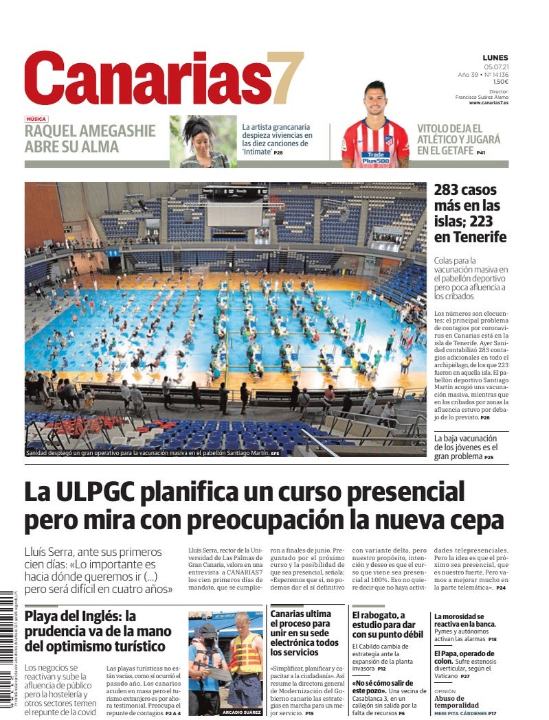 Portada Canarias7 05-07-2021