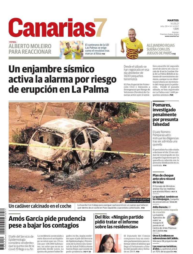 Portada Canarias7 14-09-2021