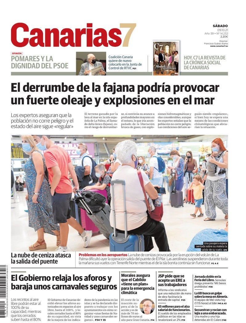 Portada Canarias7 09-10-2021