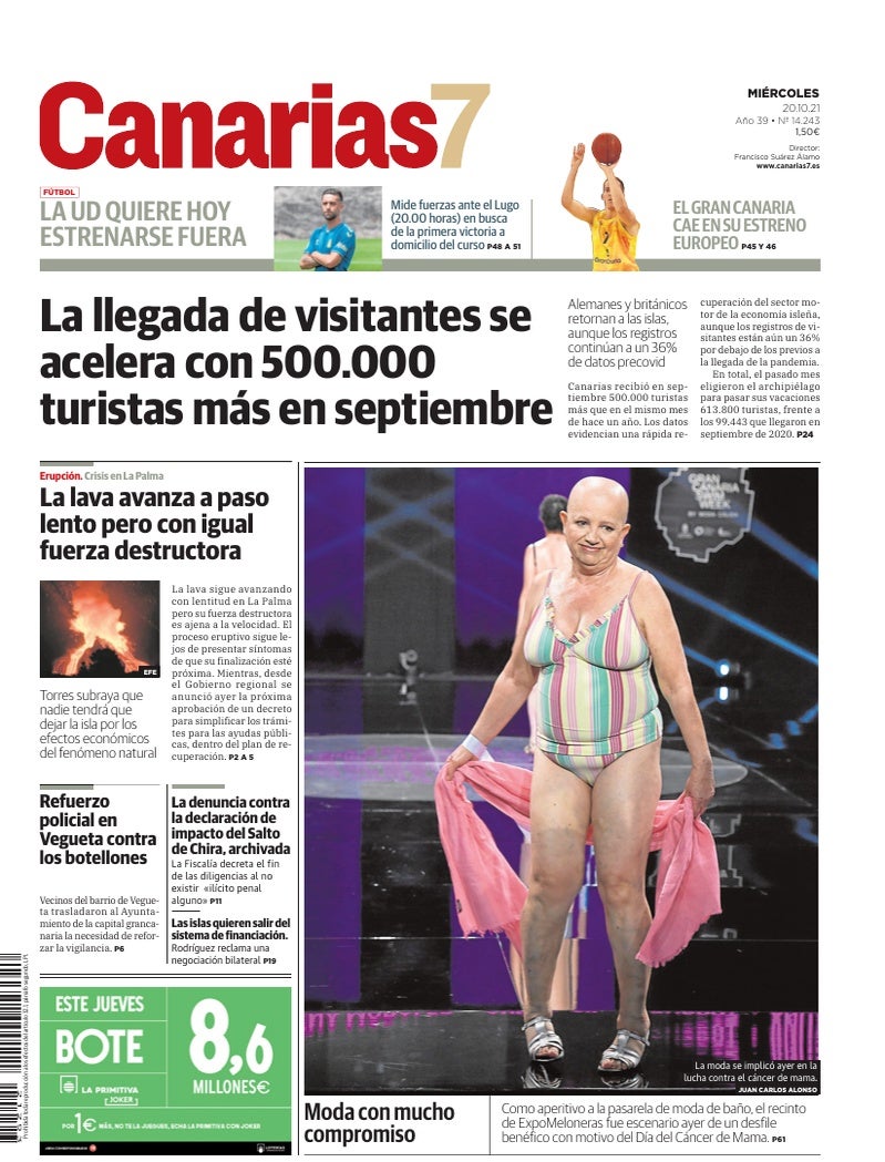 Portada Canarias7 20-10-2021