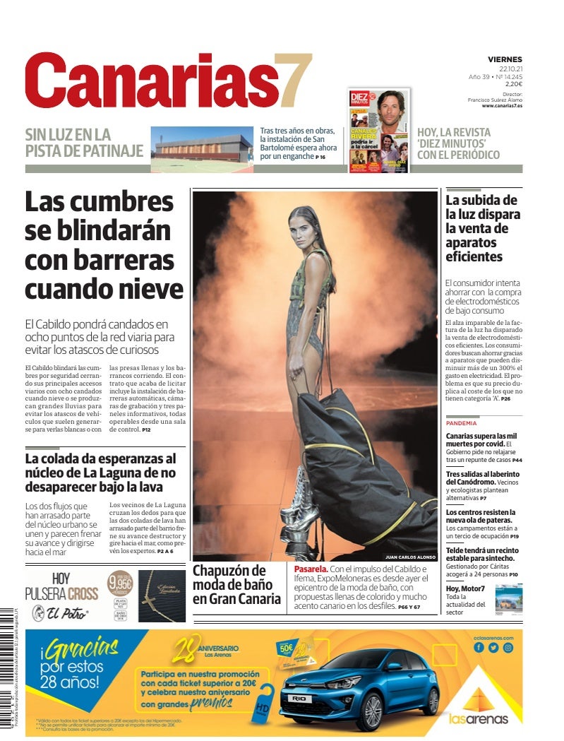 Portada Canarias7 22-10-2021