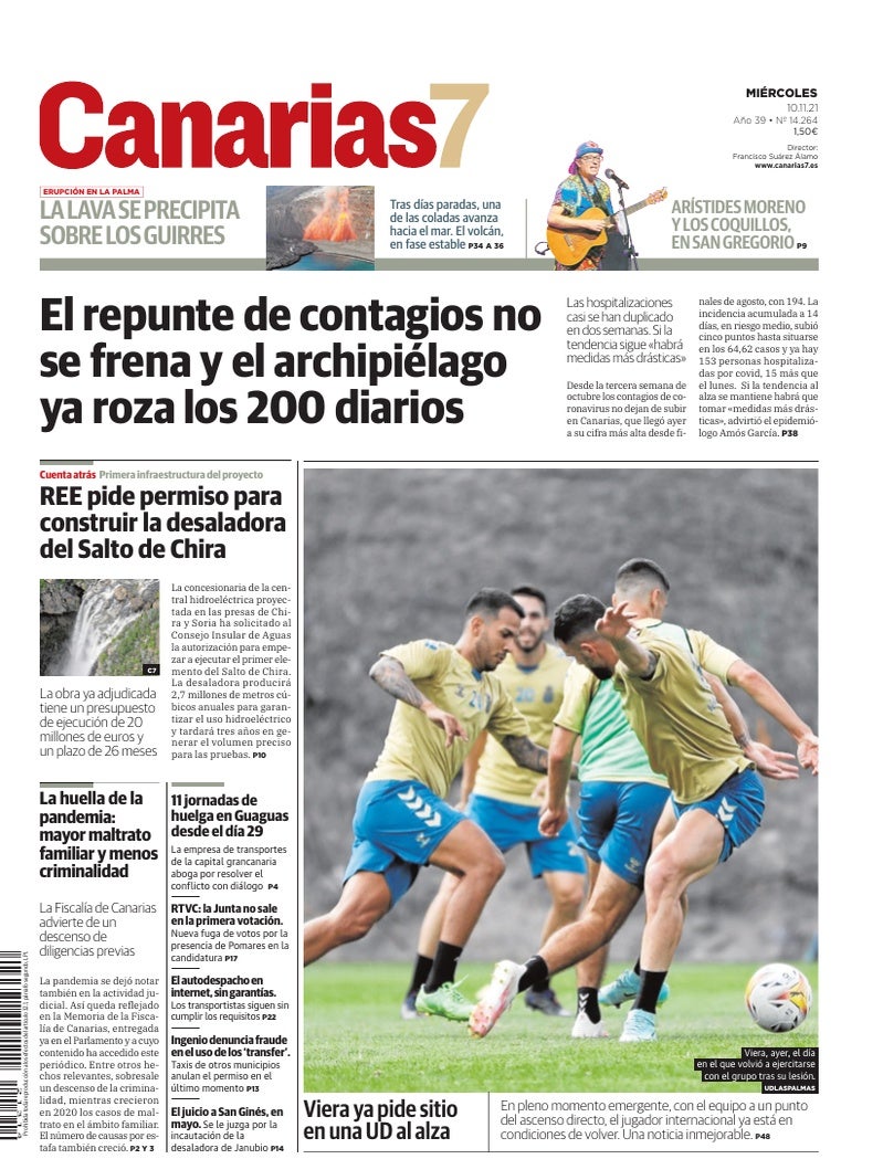 Portada Canarias7 10-11-2021
