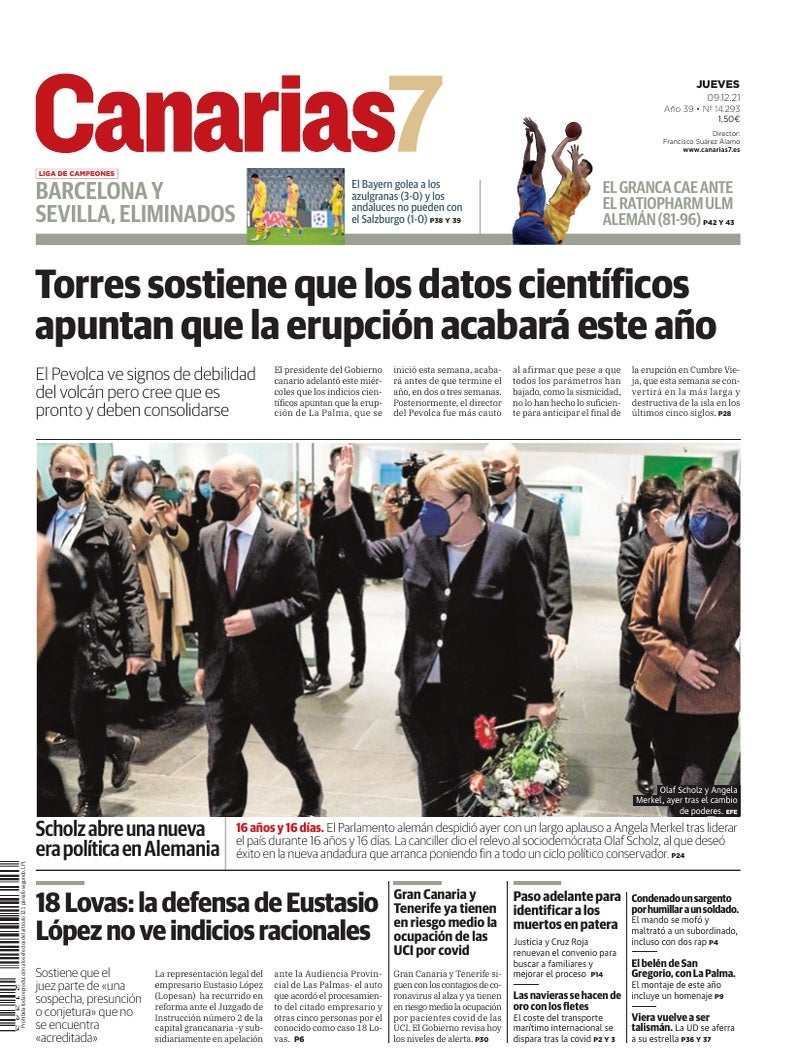 Portada Canarias7 09-12-2021