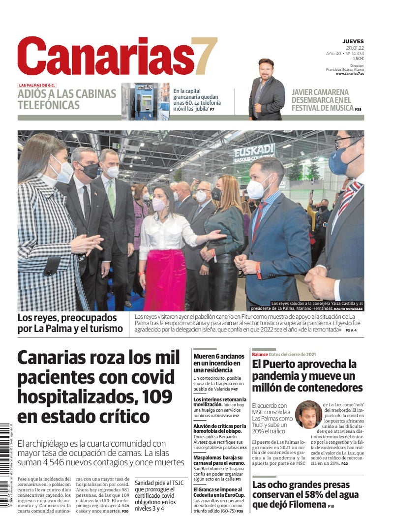 Portada Canarias7 20-01-2022