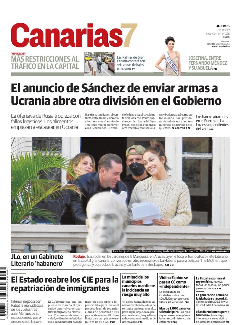 Portada Canarias7 03-03-2022