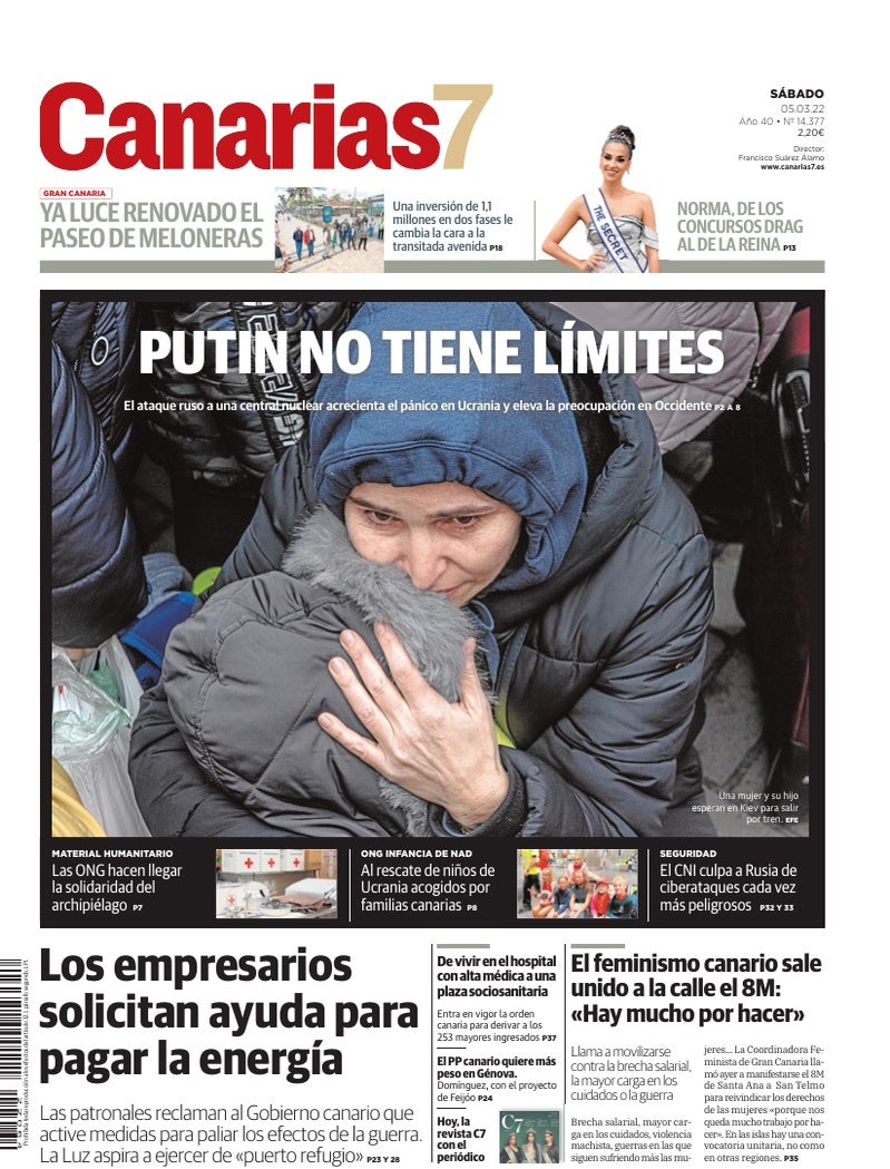 Portada Canarias7 05-03-2022