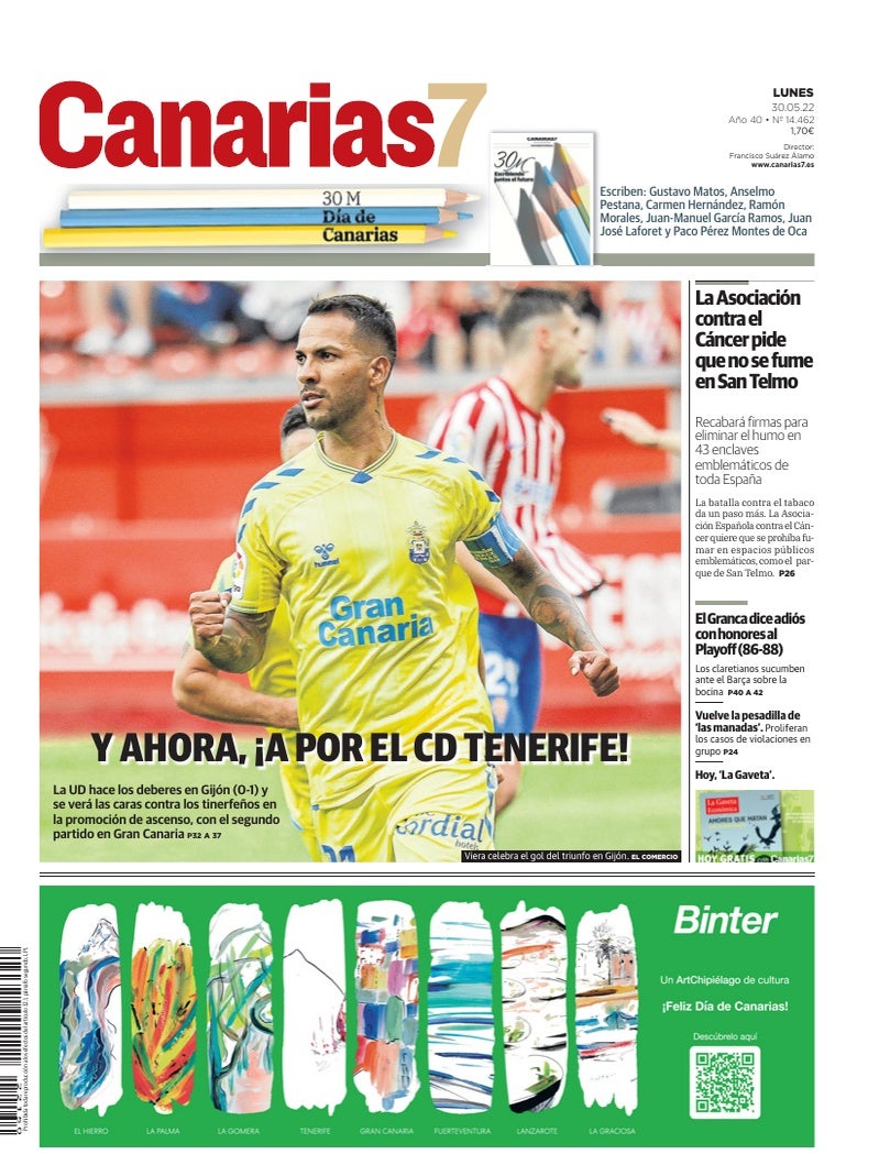Portada Canarias7 30-05-2022