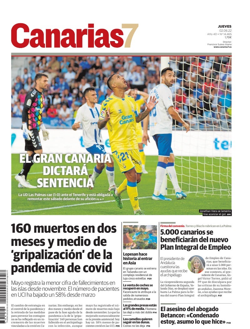 Portada Canarias7 02-06-2022