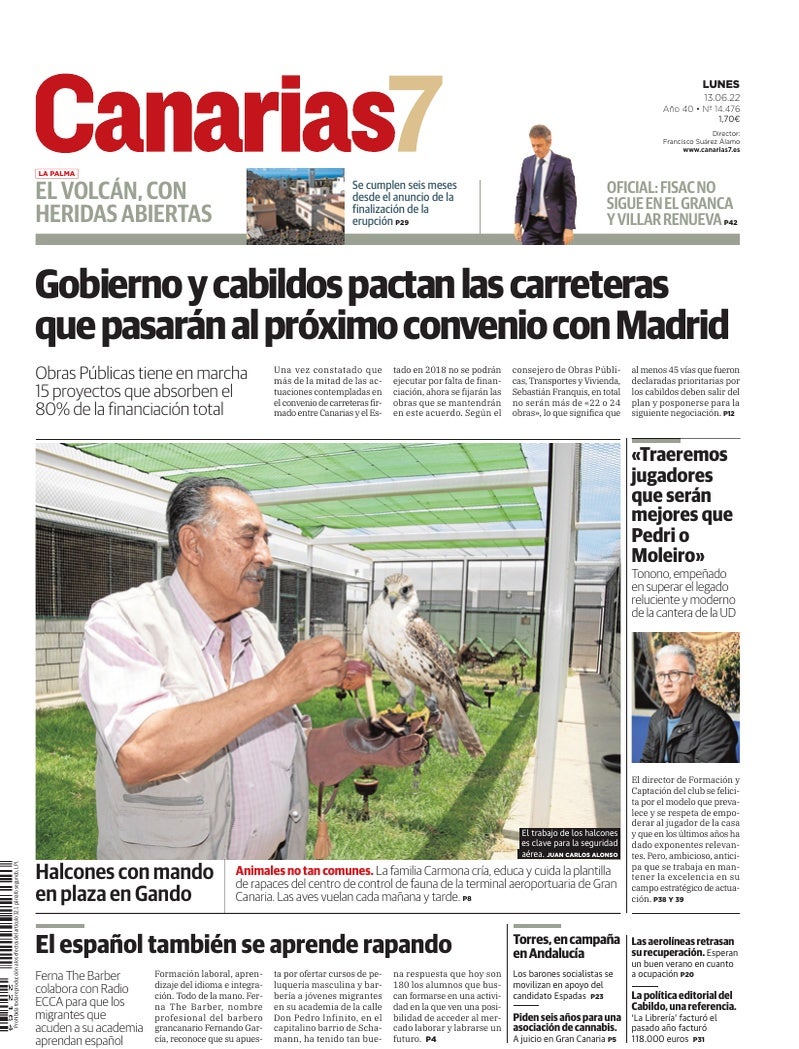 Portada Canarias7 13-06-2022