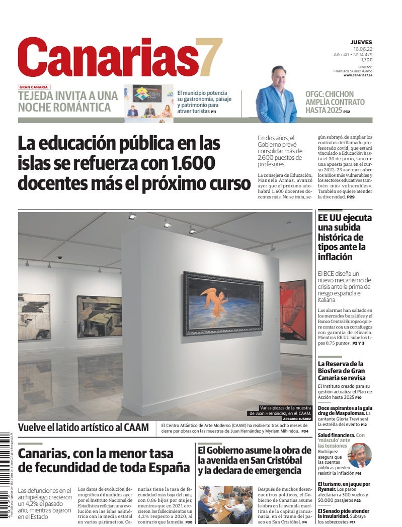 Portada Canarias7 16-06-2022