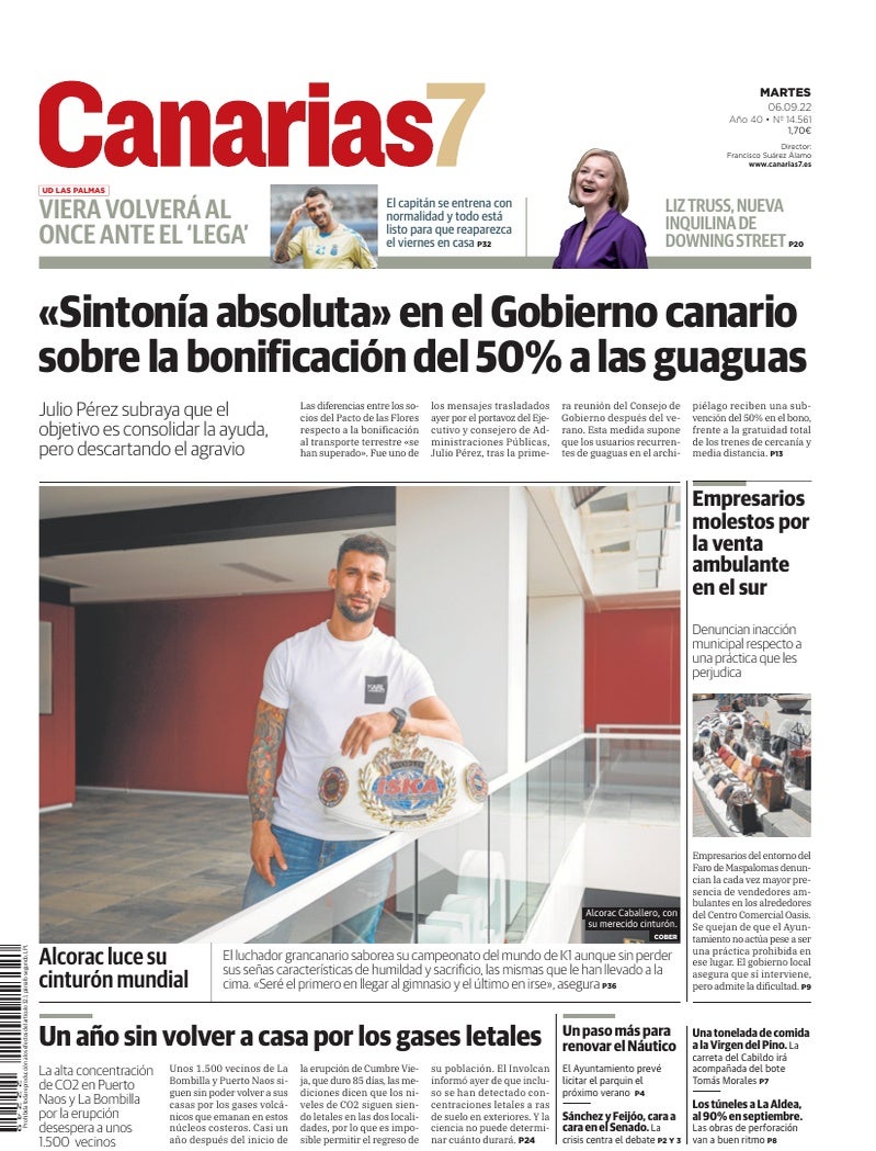 Portada Canarias7 06-09-2022