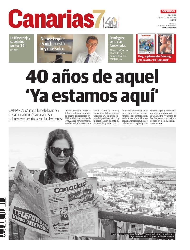 Portada Canarias7 02-10-2022