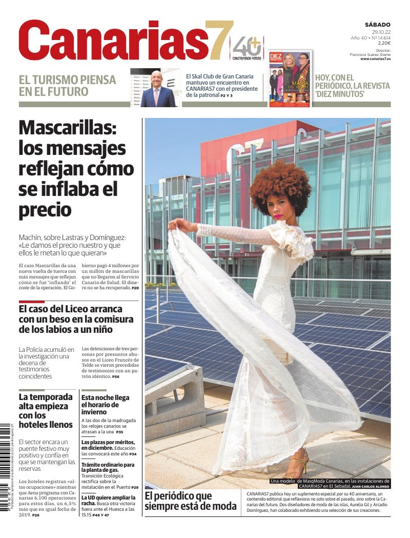 Portada Canarias7 29-10-2022