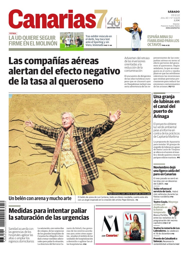 Portada Canarias7 03-12-2022