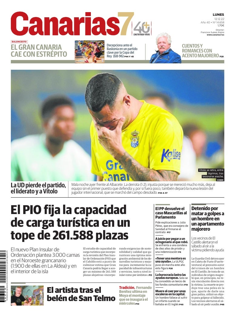 Portada Canarias7 12-12-2022