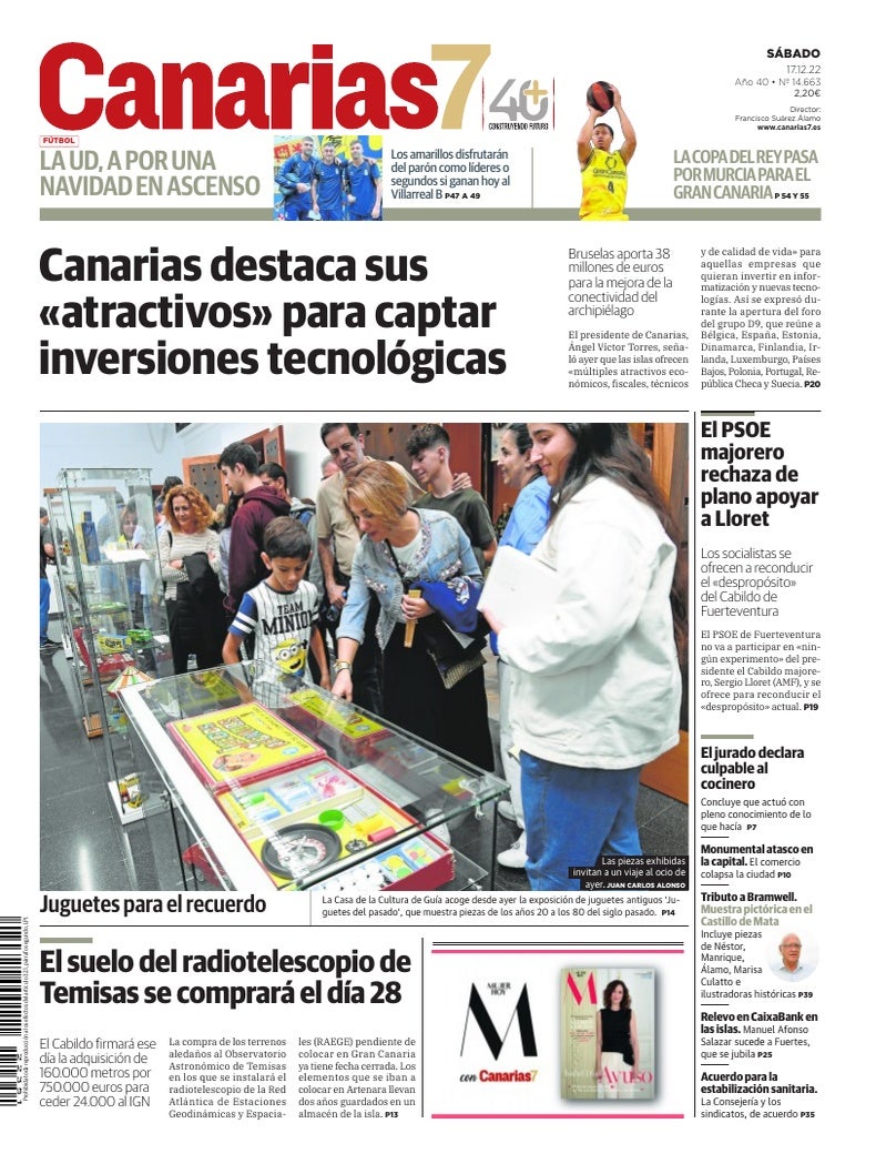 Portada Canarias7 17-12-2022