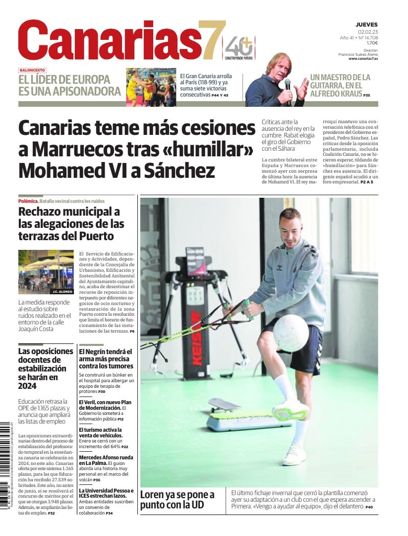 Portada Canarias7 02-02-2023
