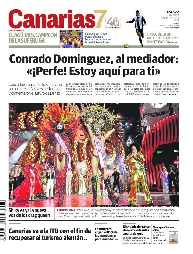 Portada Canarias7 04-03-2023