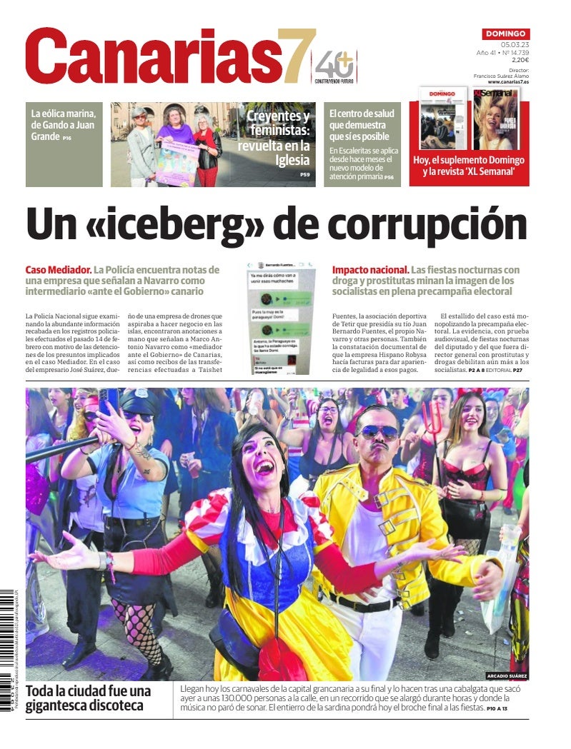 Portada Canarias7 05-03-2023