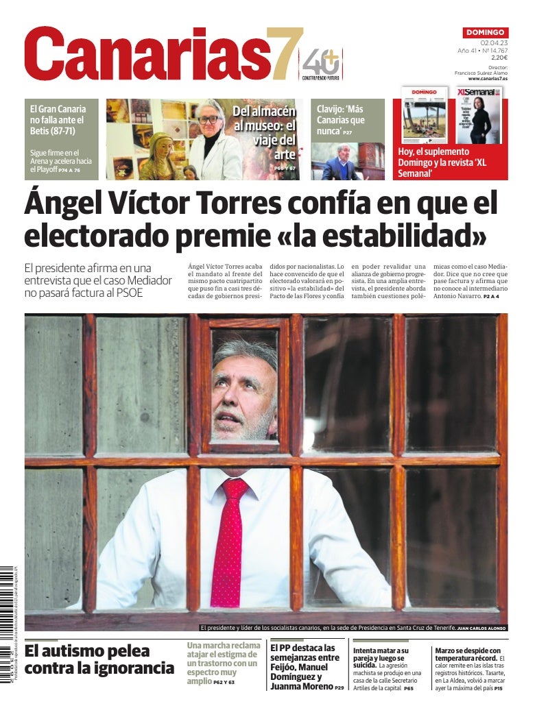 Portada Canarias7 02-04-2023