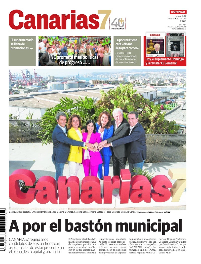 Portada Canarias7 30-04-2023