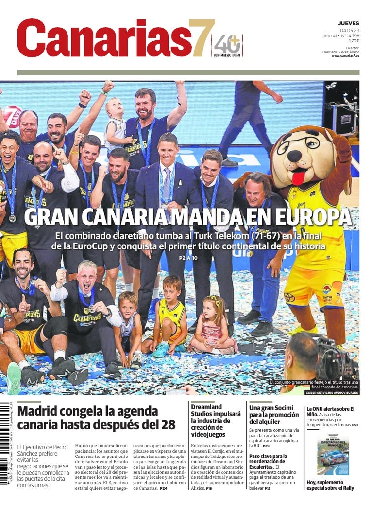 Portada Canarias7 04-05-2023