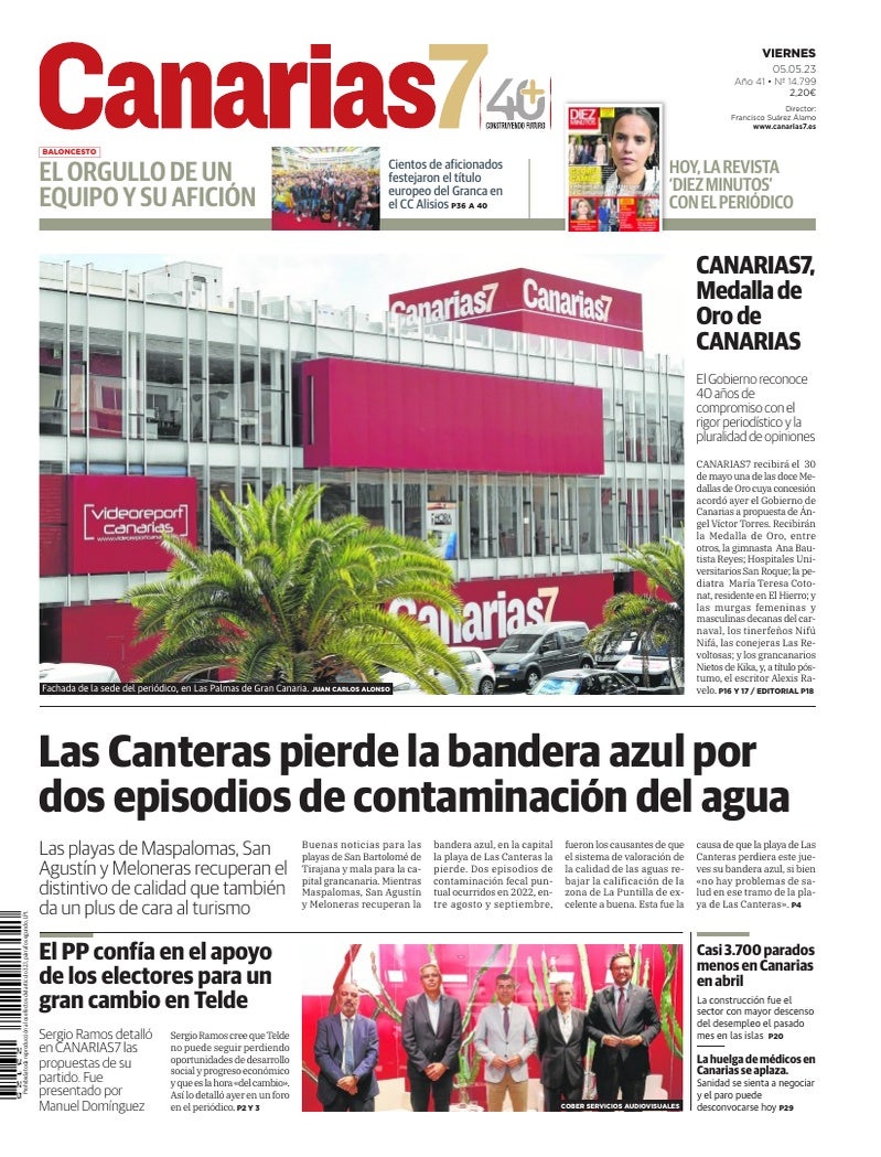 Portada Canarias7 05-05-2023