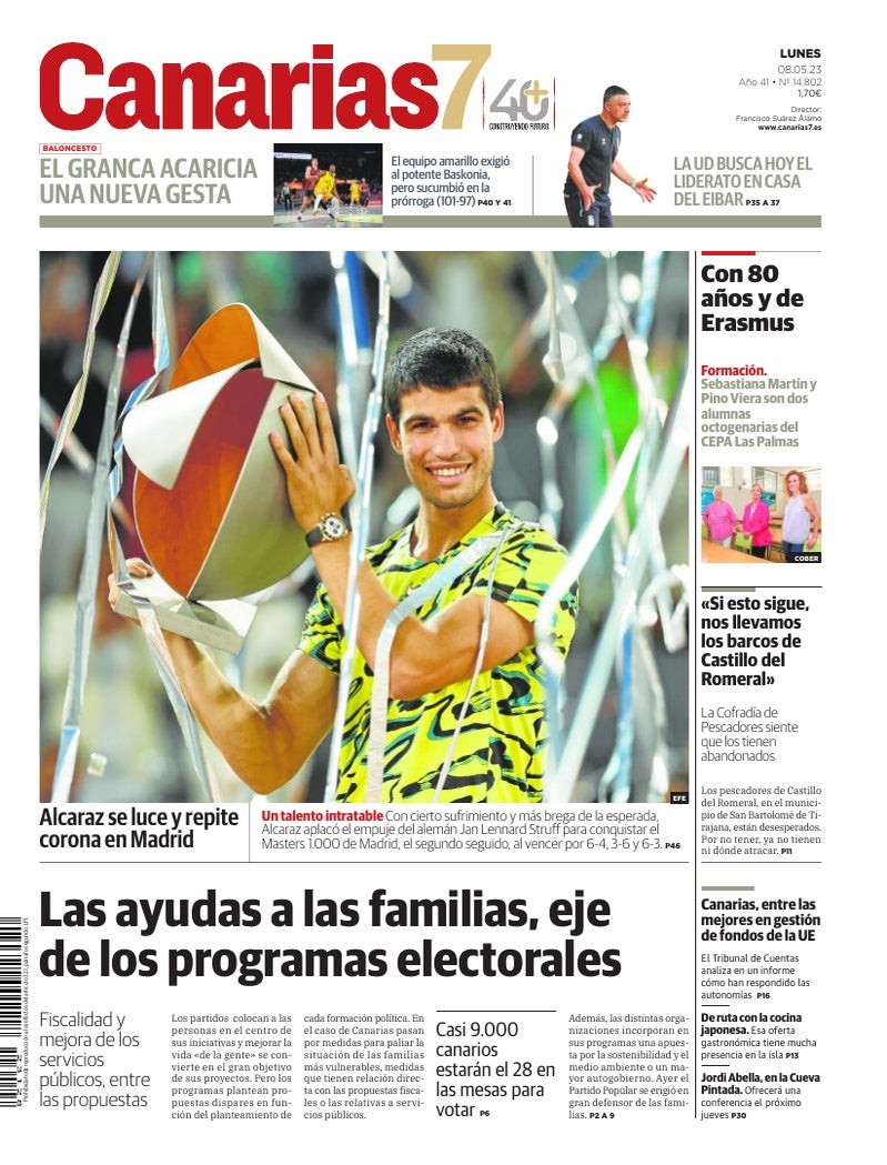 Portada Canarias7 08-05-2023