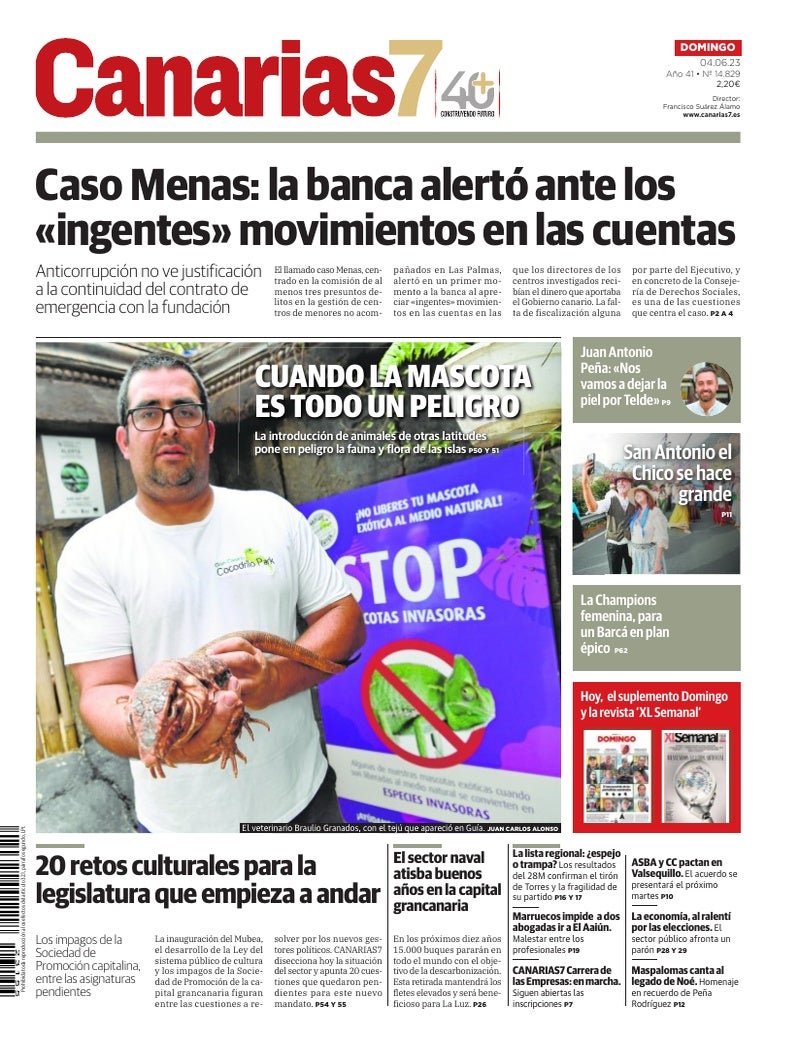 Portada Canarias7 04-06-2023